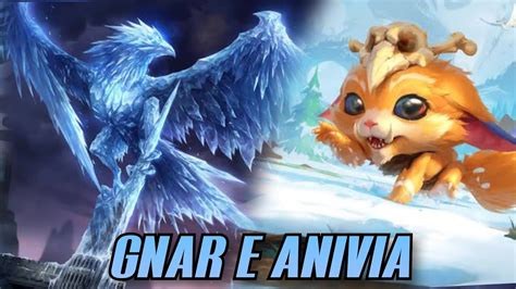 Deck De Gnar E Anivia No Modo Eterno Legends Of Runeterra Pt Youtube