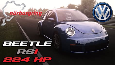 Volkswagen Beetle Rsi N Rburgring Touristenfahrten Pedal Cam