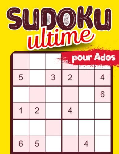 Sudoku Ultime Pour Ados Jeux De Casse T Te Niveau Tr S Avanc