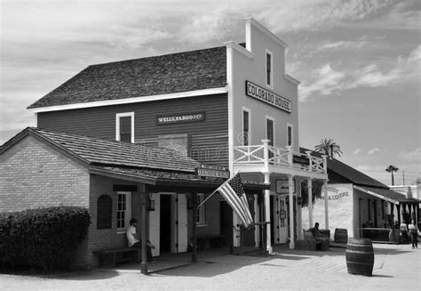 House in Old Town San Diego State Historic Park, Editorial Image ...