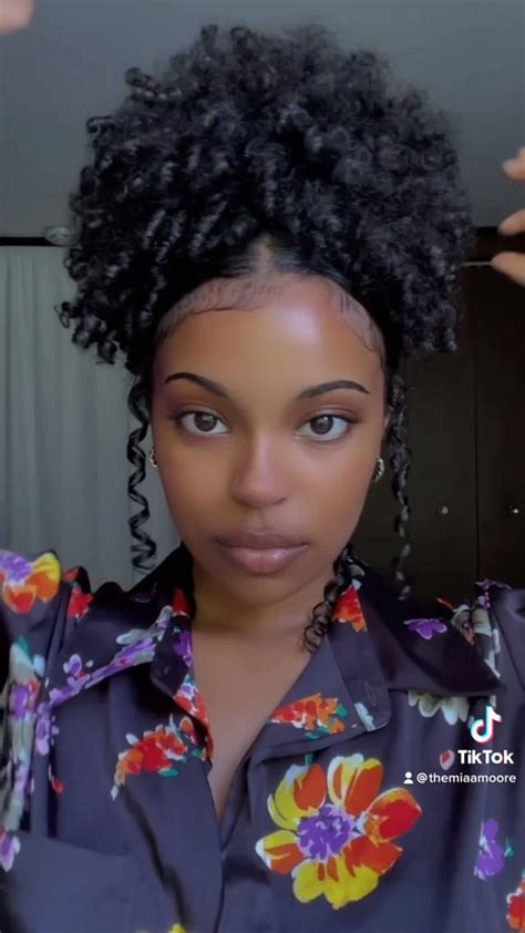 Instagram Natural Hair Styles Natural Hair Updo Hairdos For Curly Hair