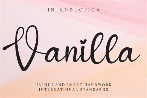 Vanilla Font By Roronoa Zorospd · Creative Fabrica