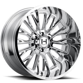 Hostile Wheels H Demon Chrome Off Road Rims Hst