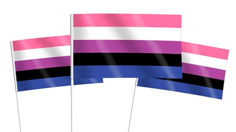 Genderfluid Pride Handwaving Flags Hampshire Flag Company