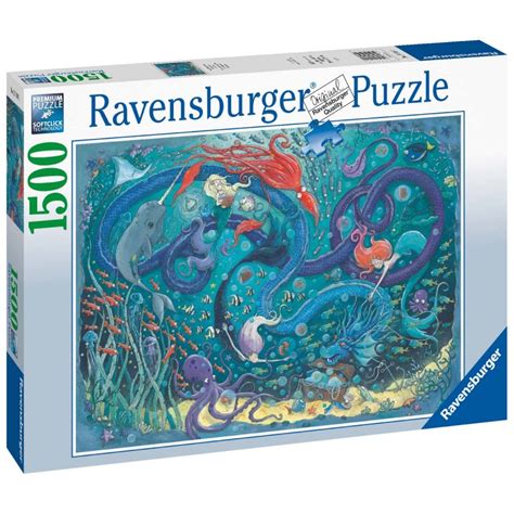 Ravensburger Puzzle 2D 1500 elementów Pod wodą 17110