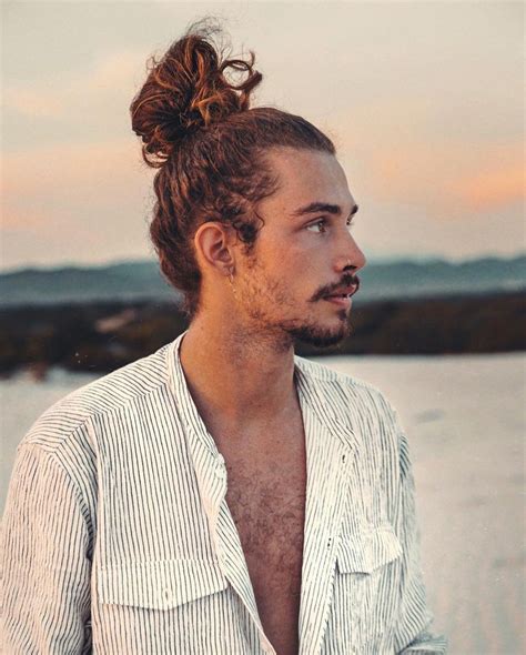 Aposte No Penteado High Bun Masculino Para 2019 Cabelo Comprido