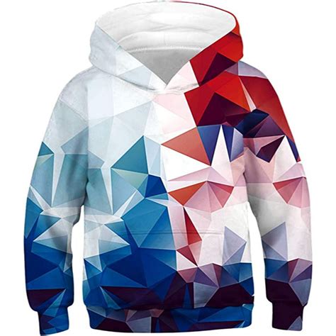 Geometric Printed 3d Hoodie Sweatshirt — My 3d Hoodie
