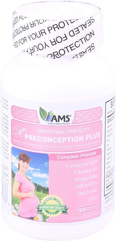 Amazon Preconception Plus Women S Prenatal Vitamins For Increased