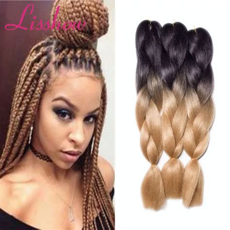 Inch Ombre Xpression Braiding Hair Senegalese Twist Hair Kanekalon