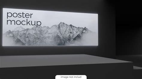 Premium PSD | Blank billboard mockup