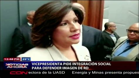 Margarita Cedeño Hace Un Llamado A La Ciudadanía Para Cuidar Imagen De Rd