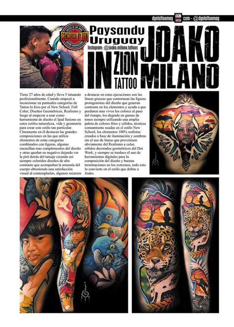 DGN Tattoo magazine Edición 15 años revista de tatuajes Revistas