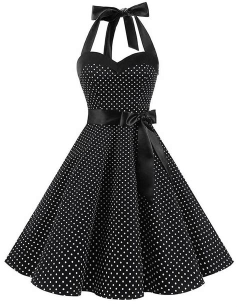 Dresstells 50s Retro Halter Rockabilly Bridesmaid Audrey Dress Cocktail