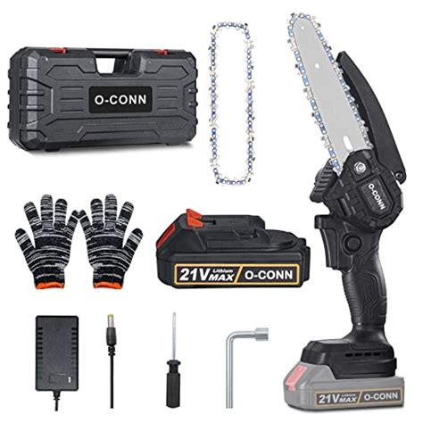 Snapklik Mini Chainsaw 6 Inch O CONN Cordless Mini Chainsaw