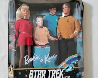 Star Trek Barbie Ken Th Anniversary Collector Edition Gift Set