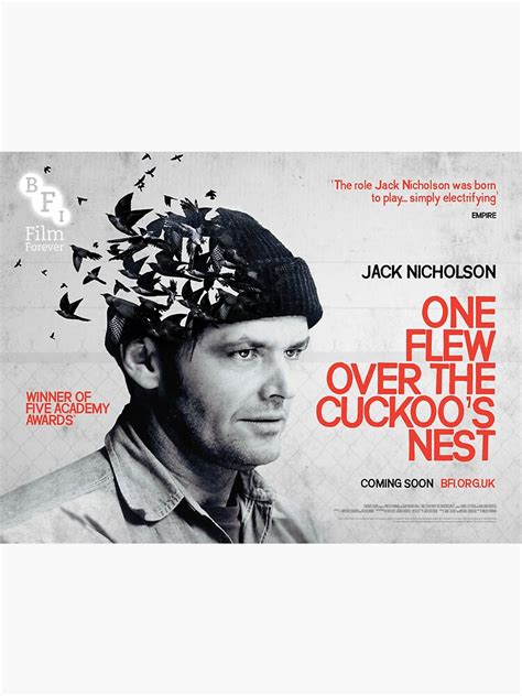 "Milos Forman One Flew Over the Cuckoo's Nest" Sticker by FILMOVISR | Redbubble