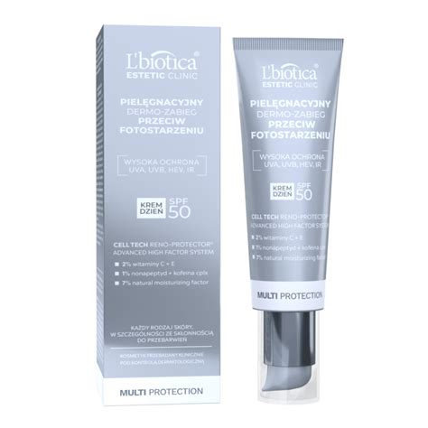 L Biotica Estetic Clinic Multi Protection Krem na dzień SPF 50 35 ml