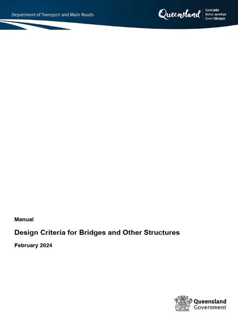 Design Criteria For Bridges And Other Structures Manual Download