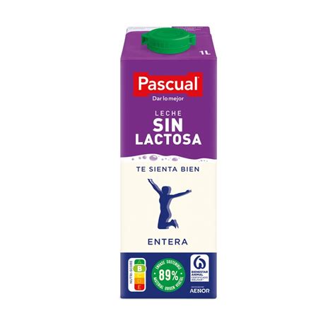 PASCUAL Leche Entera Calcio Envase 1 Lt PACK 6 Preciosdelsuper Es