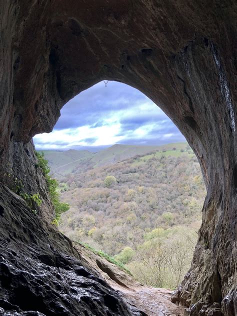 The Awesome Thors Cave In The Peak District Wetton Manifold Way