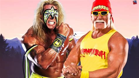 Hulk Hogan Vs Ultimate Warrior Youtube