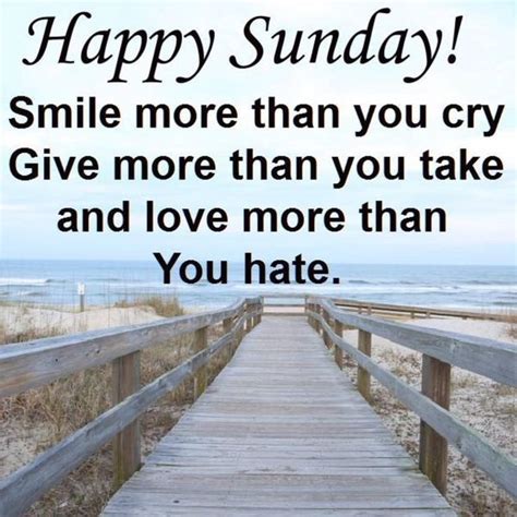 Good Morning Happy Sunday Inspirational Quotes Shortquotes Cc