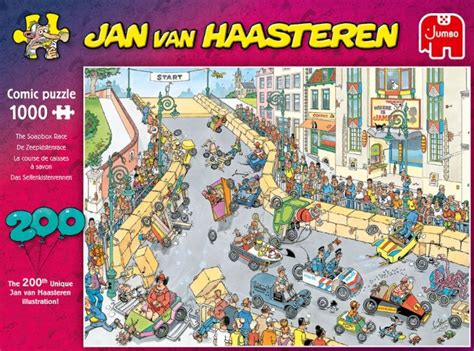 Jan Van Haasteren Legpuzzel De Zeepkistenrace Stukjes De