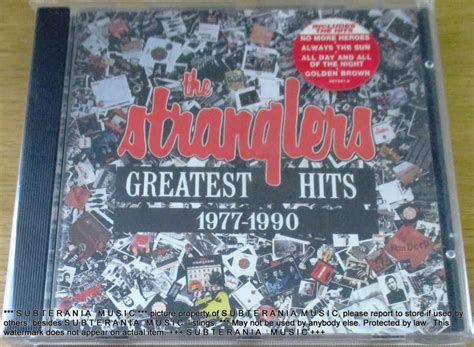 Rock THE STRANGLERS Greatest Hits 1977 1990 SHELF G BOX 10 For