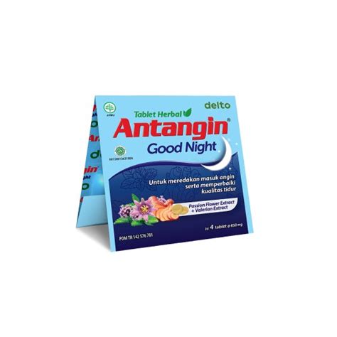 Antangin Good Night Tablet Kegunaan Efek Samping Dosis Dan Aturan