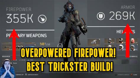 Best Trickster Build Outriders Guide Top Firepower Damage Class