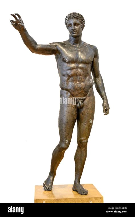 Bronze Statue Of A Youth Probably Paris From The Antikythera Shipwreck