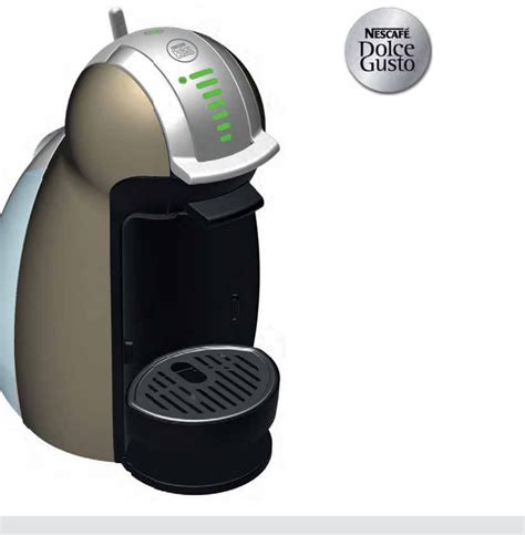 Manual Krups KP 160T Dolce Gusto Genio 2 Page 1 Of 18 English