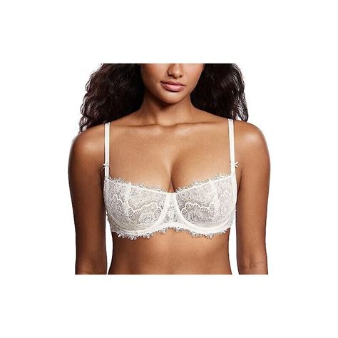 Dobreva Donna Reggiseno Balconcino Push Up Sexy Pizzo Con Ferretto