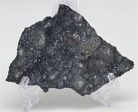 Nwa 13951 Starry Night Polished Lunar Slice Feldspathic Breccia 335