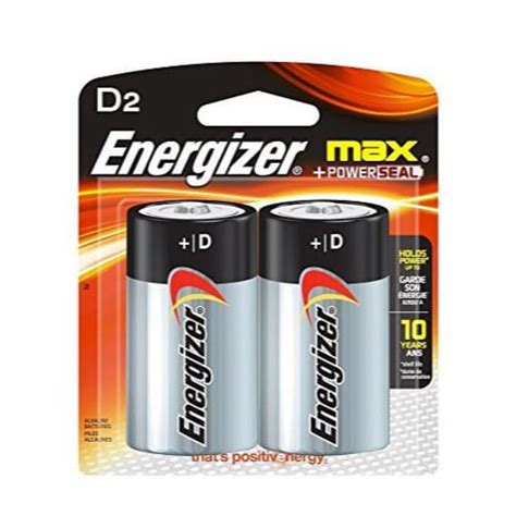 Energizer Max D Alkaline Batteries Pack Of 18 18 Pack Kroger