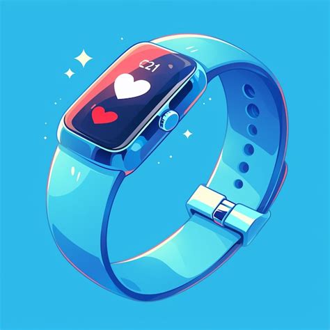 Premium Vector Smart Fitness Tracker With Heart Rate Monitor