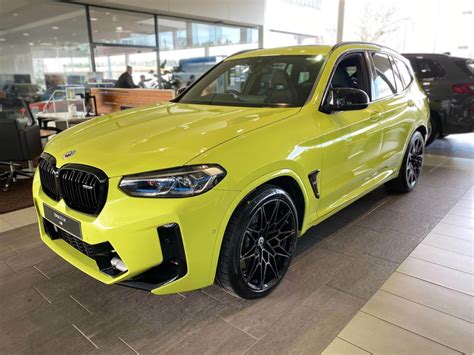 Sao Paulo Yellow Bmw X3 M G01