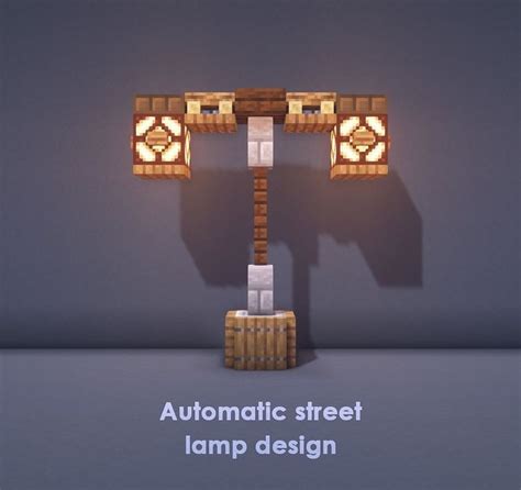 Minecraft Cool Lamp Designs