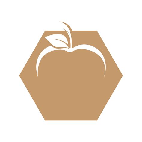 simple apple vector image  vector art  vecteezy