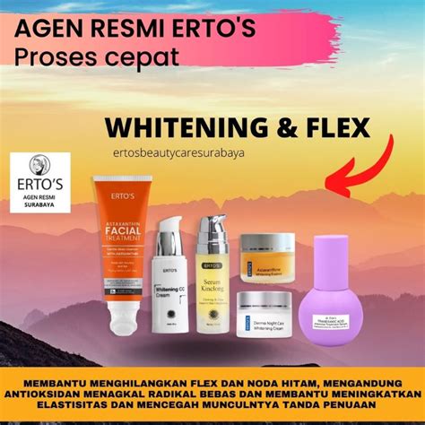 Jual Ertos Paket Anti Flek Hitam Dan Penuaan Dini In Fw Retinol