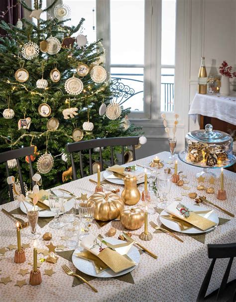 Decoration De Table Pour Noel Decoration Table De Noel