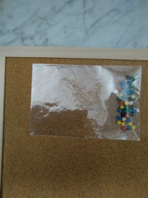 Cork Board With Thumbtacks Hobbies And Toys Stationery And Craft