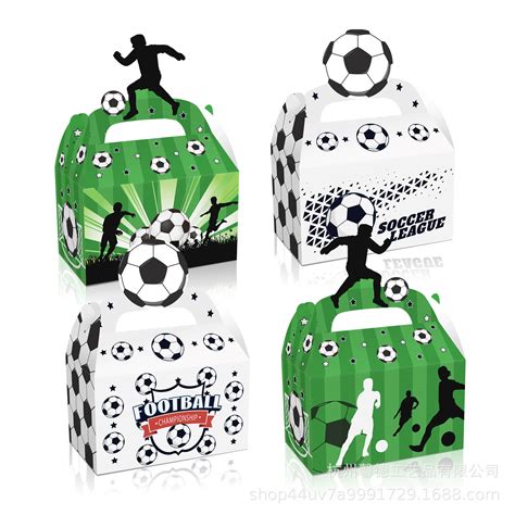 Cajas De Regalo Para Fiesta De F Tbol Bolsas De Papel Para Caramelos