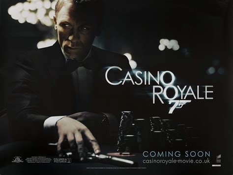 CASINO ROYALE (2006) POSTER, BRITISH, ADVANCE | James Bond Film Posters ...