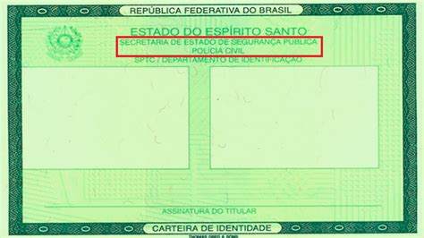 Órgão Expedidor o que é e onde fica no RG Significados