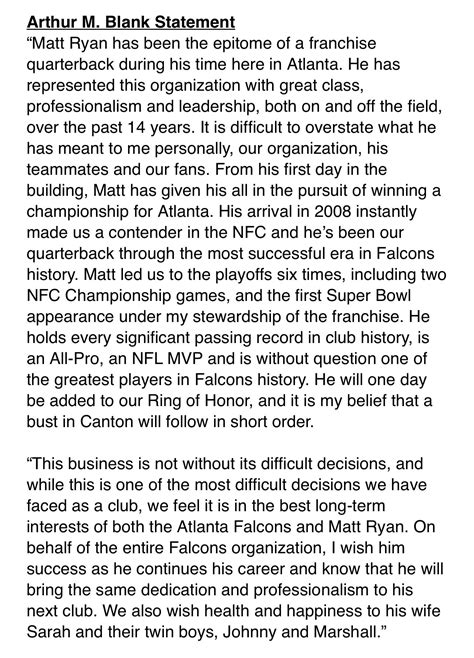 Jeff Schultz On Twitter Falcons Owner Arthur Blank General Manager