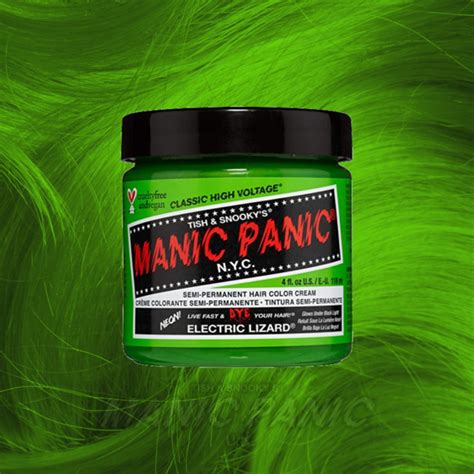 Manic Panic Green Semi Permanent Hair Dye Mp Uk