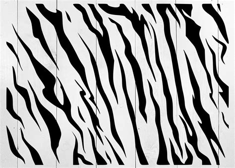 Tiger Print SVG Tiger Stripes Tiger Print Cut File Dxf | Etsy