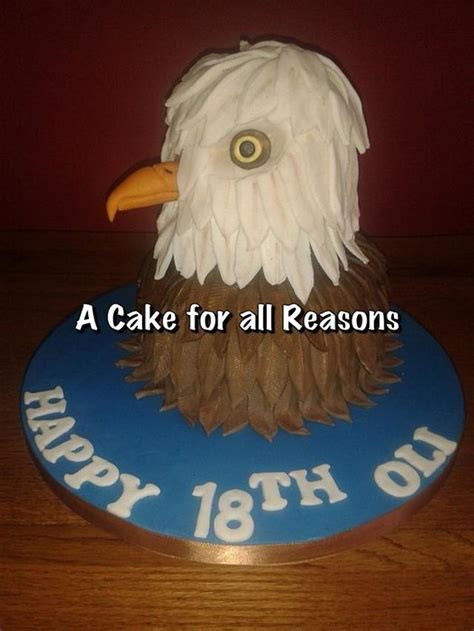 Eagle Cake Decorated Cake By Dawn Wells Cakesdecor