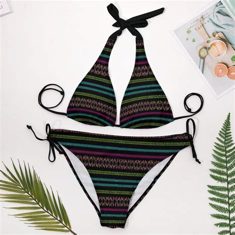 Plus Size Bikini Swimsuit African Swimwear Afrocentric Etsy